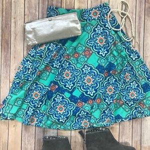 Agnes and Dora midi skirt
